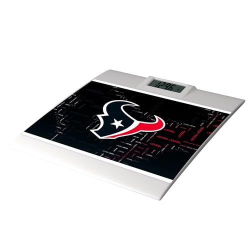 Báscula Digital Keyscaper Houston Texans Diseño Cuadricula miniatura 1