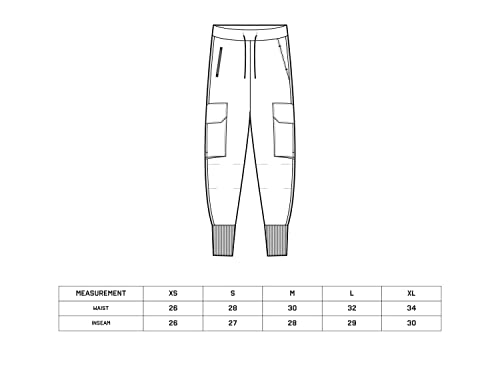 Zacago Mens Cargo Joggers High Rib Sport Track Pants Casual Slim Fit Gym Workout Running Sweatpants With Zipper Pockets Army Green Medium #TOP6