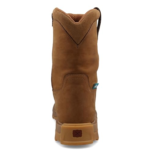 Twisted X Men's 9" UltraLite X Work Boot, Moc Toe with UltraLite X3