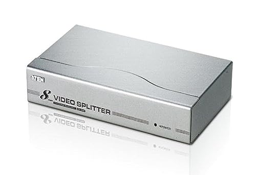 ATEN 8-Port 350 MHz VGA Video Splitter VS98A (Silver)