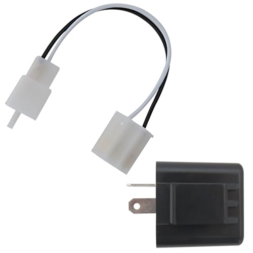 2-Pin Adjustable Flasher Relay - Electronic LED Flasher Fit for