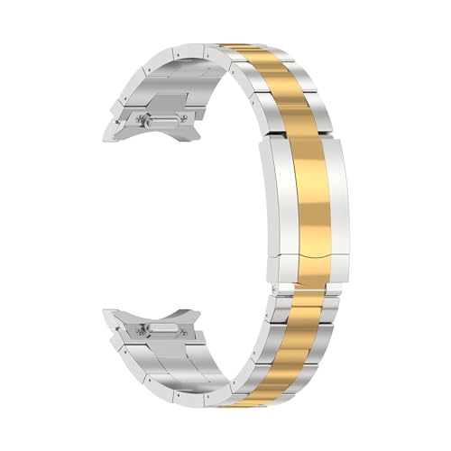 Bracelet montre Samsung Galaxy Watch 7 et 6 Classic en acier pour le bureau et les sorties