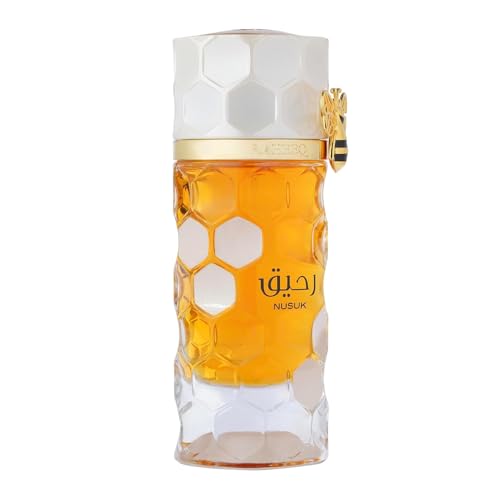 Nusuk Raheeq Perfume for Women - Long Lasting Extrait De Parfum Citrus Gourmand & Vanilla Notes Sweet Luxury Fragrance 100ml