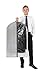 Clear Garment Bags - Perfect Garment Cover for Storage of Dresses & Suits, Linen-line Quality & Feel