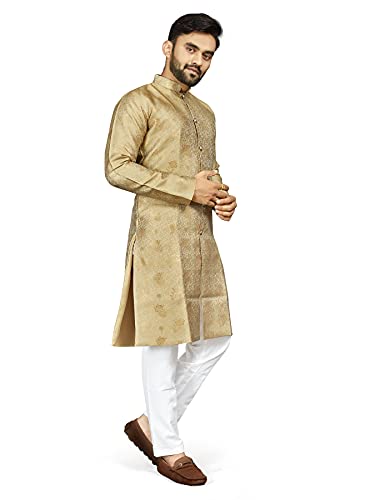 Image of Mens Ethnic Wear Indo Western Set