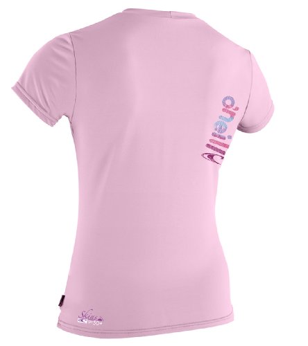 Image of O'Neill Wetsuits Girls Skins Short Sleeve Rash Tee