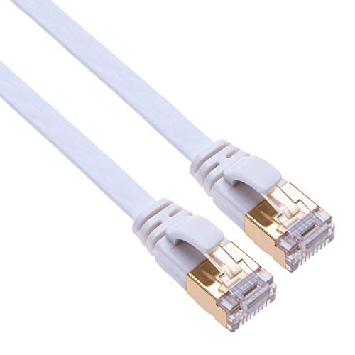 Cable Ethernet Cat7 Plano RJ45 1.83 m Alta Velocidad miniatura 1