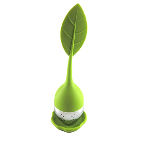 Green TTLIFE 2017 New Arrival Silicone Interesting Kitchen Tools Cute Mr Teapot Tea Infuser