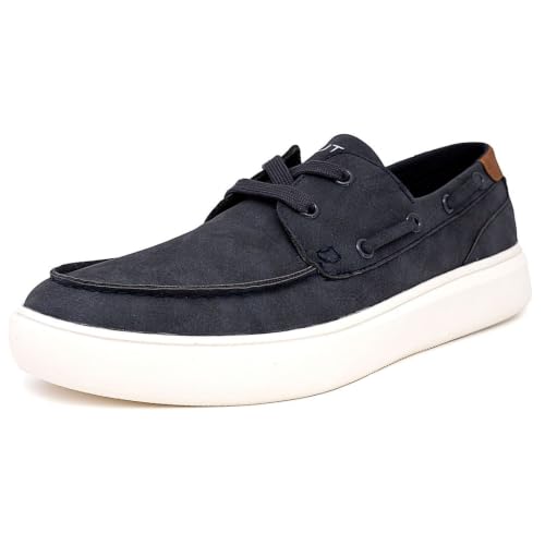 Image of NAUTICA Men's Lace-Up Boat Shoe Casual Loafers Comfort Sneaker - Walking Moccasin