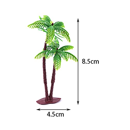 XHBTS 30 Pcs Coconut Palm Model Trees/Cake Topper - Image 2
