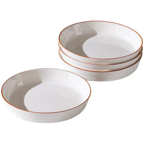 陶器食器セット 釉下彩 傷 摩耗、耐熱性、家庭用 デザートプレート ボウル 皿 セット プレート 皿 エアフライヤー 蒸し器 電子レンジ 滅菌器 食器洗い機 オーブンに対応しています 祝いプレセント 結婚祝い 休日や日常使いに最適(E1)