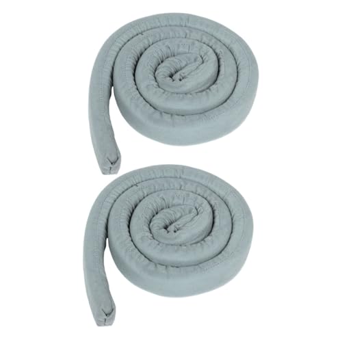 IMIKEYA 2 Piezas Relleno de Huecos para Colchón Suave y Antideslizante Cuña Protectora para Espacio Entre Cabecero y Cama Adecuado para Dormitorio y Hogar Topper Marshmallow