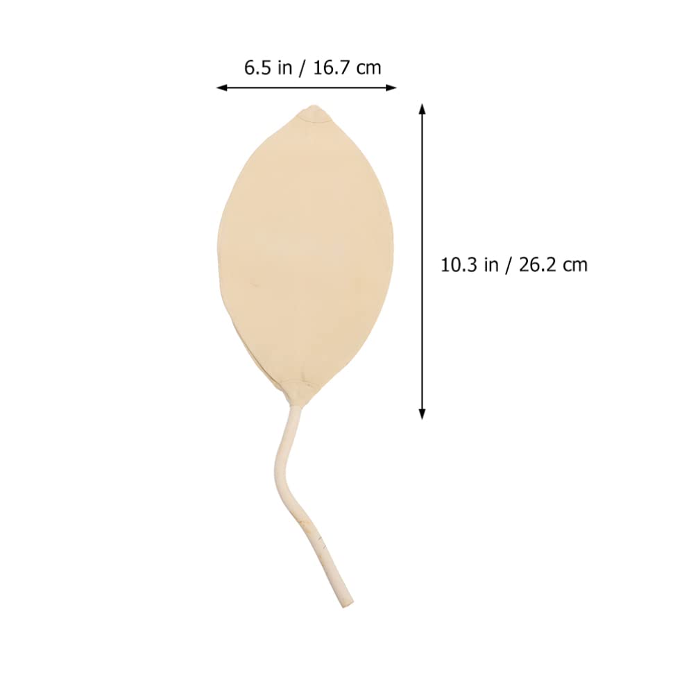OKUMEYR Gasproben-Ballon Aus Naturkautschuk – 30 X 14,5 Cm, Für Labor, Gasprobenahme & Schule – Wiederverwendbar, Robust