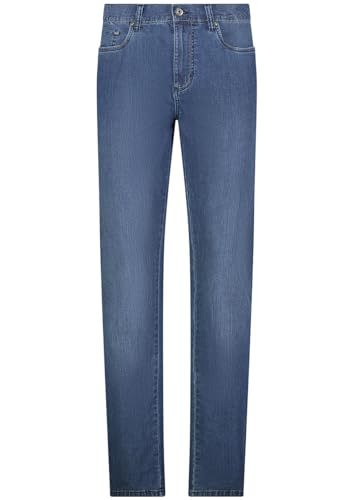 Wampum Jeans Regular Fit da Uomo, 5 Tasche, Denim Elasticizzato (IT, Numero, 48, Regular, Regular, Denim)