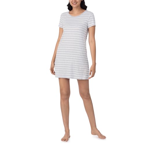 Nautica Womens Sleep Shirt Soft Stretch Jersey Short Sleeve Night Shirt