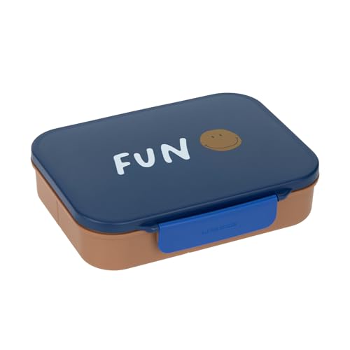 LÄSSIG Kinder Brotdose Frühstücksbox BPA-frei mit herausnehmbarer...
