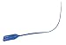 Vestil SECS-L11-BL Polypropylene Security Seal, Sequentially Numbered, Imprinted with "Sealed", 15", Blue (Pack of 100)