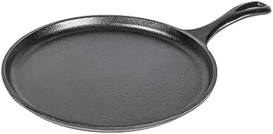 Lodge Cast Iron Griddle, Round, 10.5 Inch L8SK3 10-1/4-Inch Pre-Seasoned Skillet - Thumbnail 3