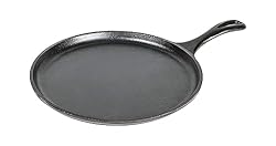 cast iron skillet griddle for making easy gluten-free pumpkin pancakes