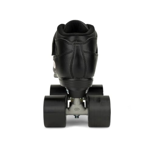 Riedell R3 Roller Skates for Men and Women - Ultra-Durable Indoor Quad Skate with Sonar Cayman Wheels, Nylon Plate, and Precision Fit, Roller Skates, Black - 5 - Thumbnail 6