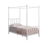 Coaster Home Furnishings Betony Twin Bed White Canopy