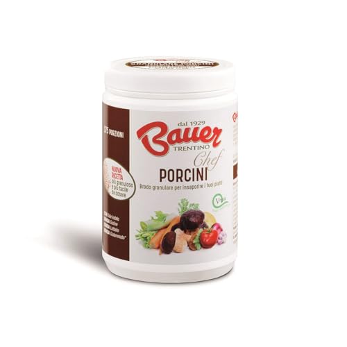 Caldo Granular Instantáneo de Champiñones Porcini 700 g | Bauer