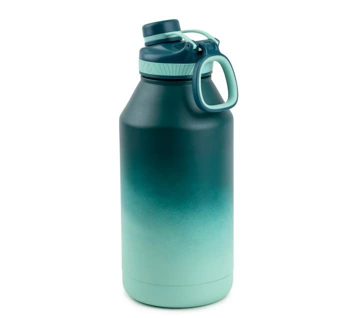 Water Bottle Double Wall Insulated Stainless Steel Ranger Pro - 64oz (Blue) Blue ombré Tal01 Tal 01