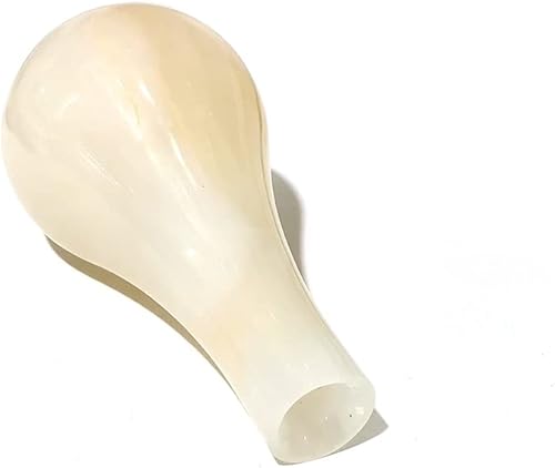 Miniatura 4 de Jarrón de jade de Afganistán natural verde y blanco jaspe piedra de cuarzo Jardiniere cristal para botella de flores Figurita Adornos para el hogar