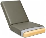 Bar Stool Covers 4 less Midmark Ritter 104 Medical Exam Table Top Cover Replacement - Premium Commercial Vinyl, DIY Staple-On Installation (Gray)