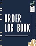 Order Log Book: Simple Tracker for Small Businesses to Organize Sales, Customer Orders, and Shipping Details | Perfect for Online and Retail Stores | Large 8.5' x 11' Format