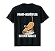Lustige Shirts für Mantrailer Mantrailing Profi-Schnüffler T-Shirt