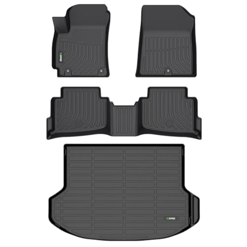 HAFIDI® Floor Mats & Cargo Liner Set Fit for 2024 2025 Kia Seltos All Weather Protection TPE...