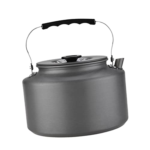 Hemoton Outdoor Tea Kettle Infuser 2l Camping Boiling Pot Collapsible Picnic Pot for Coffee and Tea