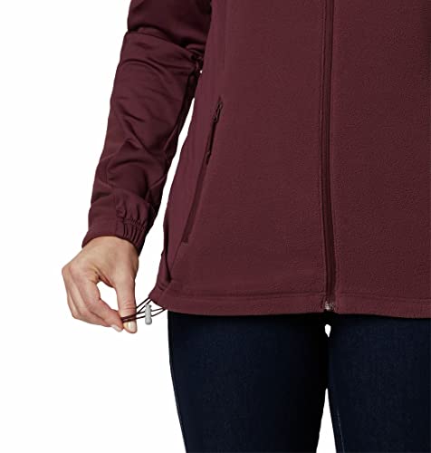 Image of Columbia Womens Fleece Standard Length W Polar Powder FZ Jacket