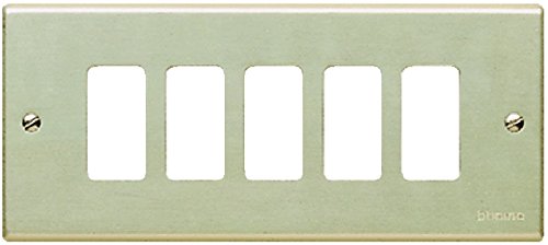 Magic Placca Con Viti A 2 Posti Oxidal Bticino - Per Installazioni Elettriche - Foto 2