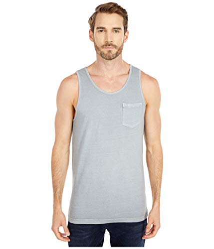 RVCA Men Ptc Pigment Tank Top Green Large