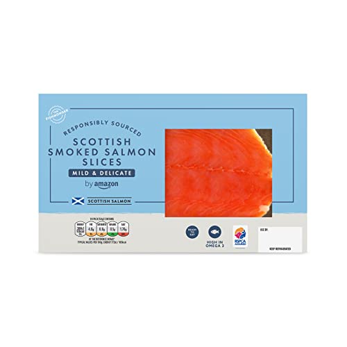 by Amazon Scottish Smoked Salmon Slices 200g