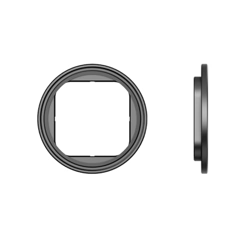 for insta360 Ace Pro�����Y�t�B���^�[�z���_�[ �����ی�t���[�� �݊��� 49mm�t�B���^�Ή� �ی�t���[�� ���^���z���_�[ �A���~�j�E������ + �V���R���� �X�^�b�J�u�� �ėp ���@�\ �ݒu�ȒPfor insta360 Ace Pro 