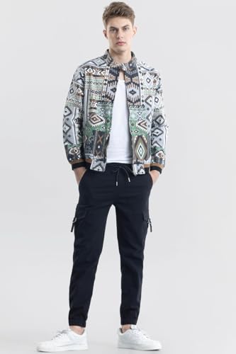 Image of SNITCH Noemi Sage Plain Relaxed Fit Joggers & Trackpants