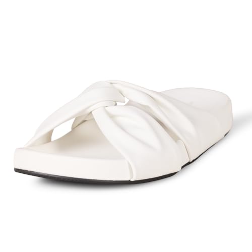 Image of Amazon Essentials Women's Twist Slide Sandal, Slip On, Summer | Casual Sandals