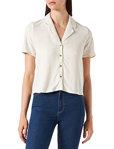 Vero Moda Vmlia Linen Ss Top Wvn Ga Noos dames Top