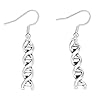 AHAETH Biology Gifts Earrings for Women Adults Teens Chemistry Earings Charms DNA Earrings Science Jewelry