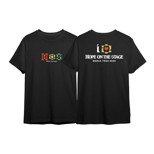 Buy BTS J-Hope On The Stage Tour 2025 Black Regular Fit Crew Neck
