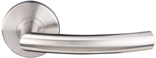 INOX RA103DL-32D RA Round Door Lever, Satin Stainless Steel