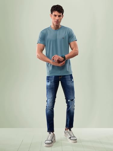 Image of Lux Nitro Pack of 2 Men's Round Neck Tshirt