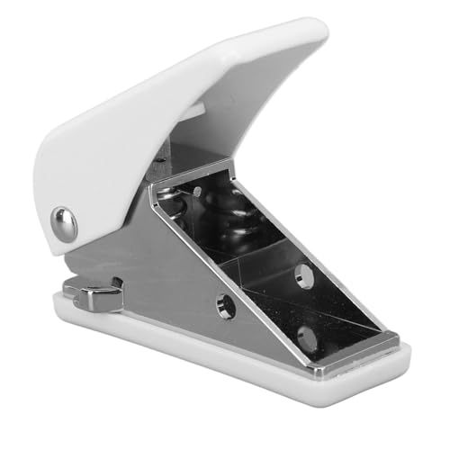 Odorkle Dart Flight Puncher Tool, Portable Alloy Manual Dart Manual Punch for Dart Enthusiasts, Silver