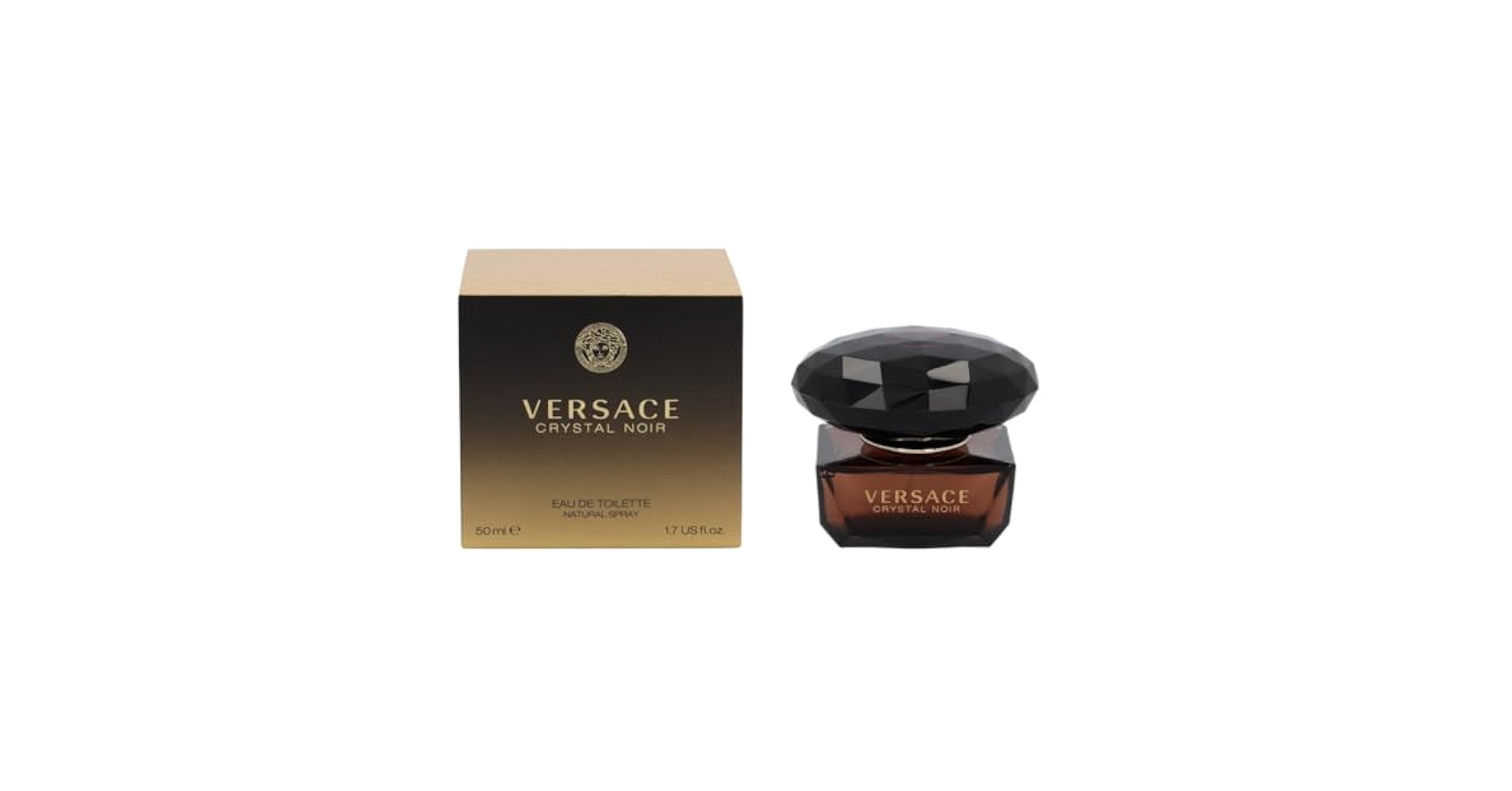 Amazon.com : Versace Crystal Noir by Versace for Women - 1.7