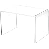 Amazon.com: Plymor Clear Acrylic Rectangular Display Riser, 6" H x 9" W ...
