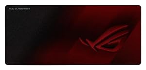 Asus ROG Scabbard II Gaming Mauspad (XXL, wasserabweisend, gegen Ausfransen geschützte Nähte, rutschfeste Unterseite)