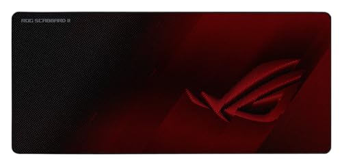 Image of ASUS NC08-ROG Scabbard II Gaming Mouse Pad, Protective Nano-Coating Fabric, Anti-Fray, Flat-Stitched Edges
